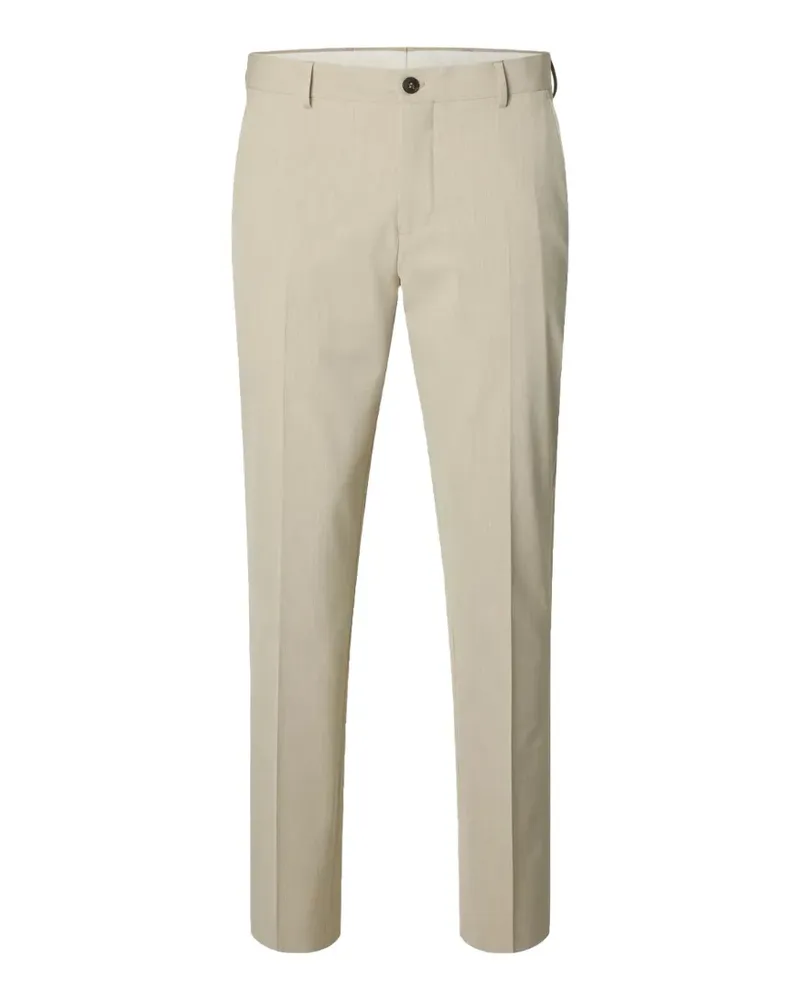 Selected 175 Hose mit Gürtelschlaufen - Nude Nude