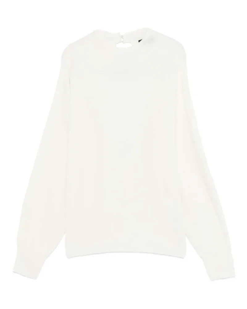 Liu Jo ribbed sweater - Weiß Weiß