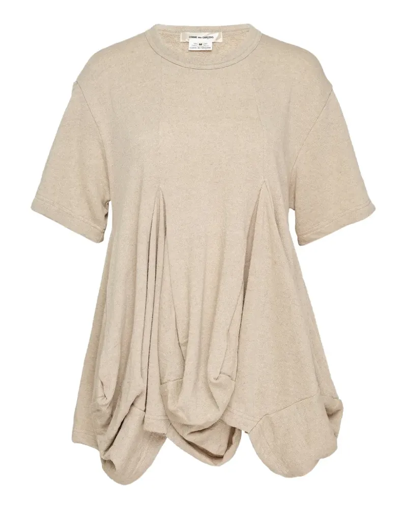 Comme des Garçons T-Shirt mit rundem Ausschnitt - Nude Nude