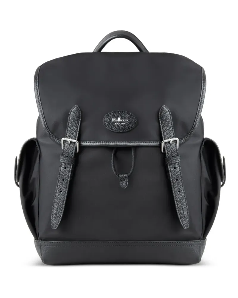 Mulberry Heritage Rucksack mit Schnalle - Schwarz Schwarz