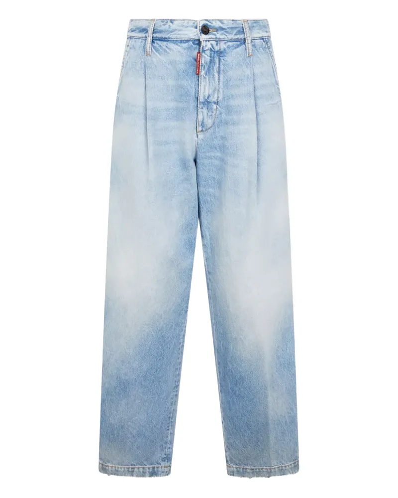 Dsquared2 Plissierte Hose - Blau Blau