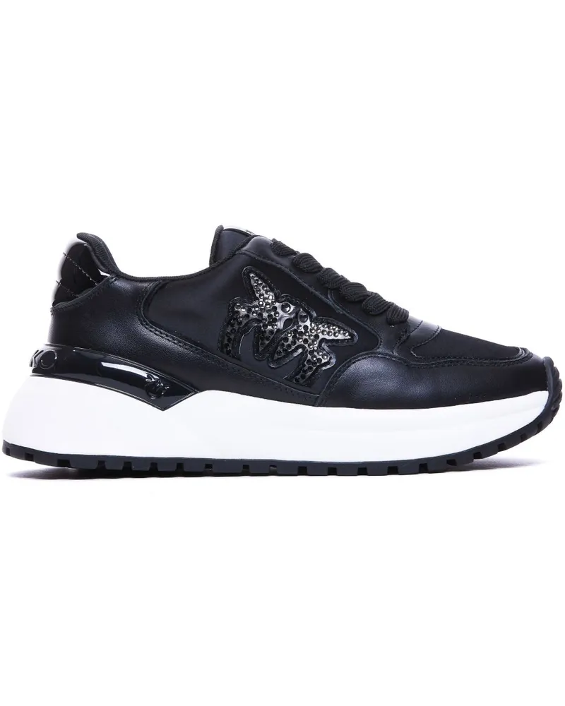 Pinko Gem Sneakers - Schwarz Schwarz