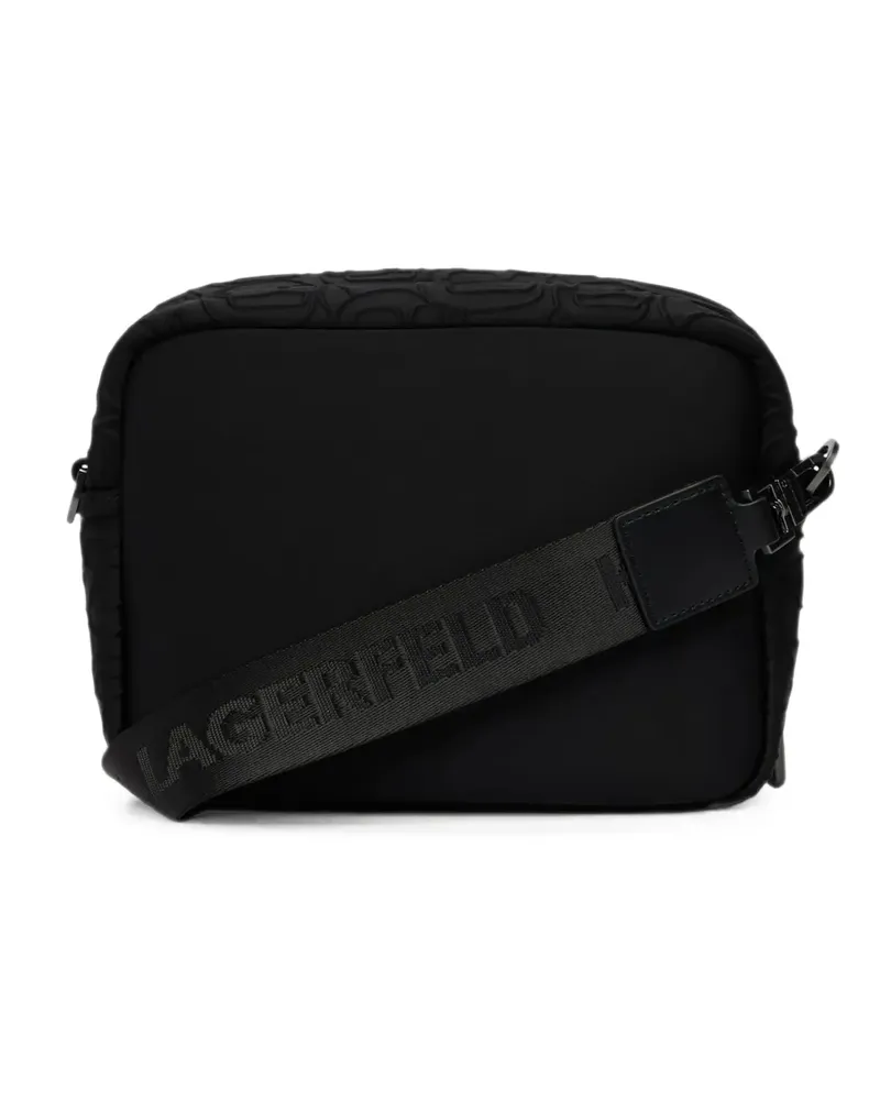 Karl Lagerfeld K/Ikon messenger bag - Schwarz Schwarz