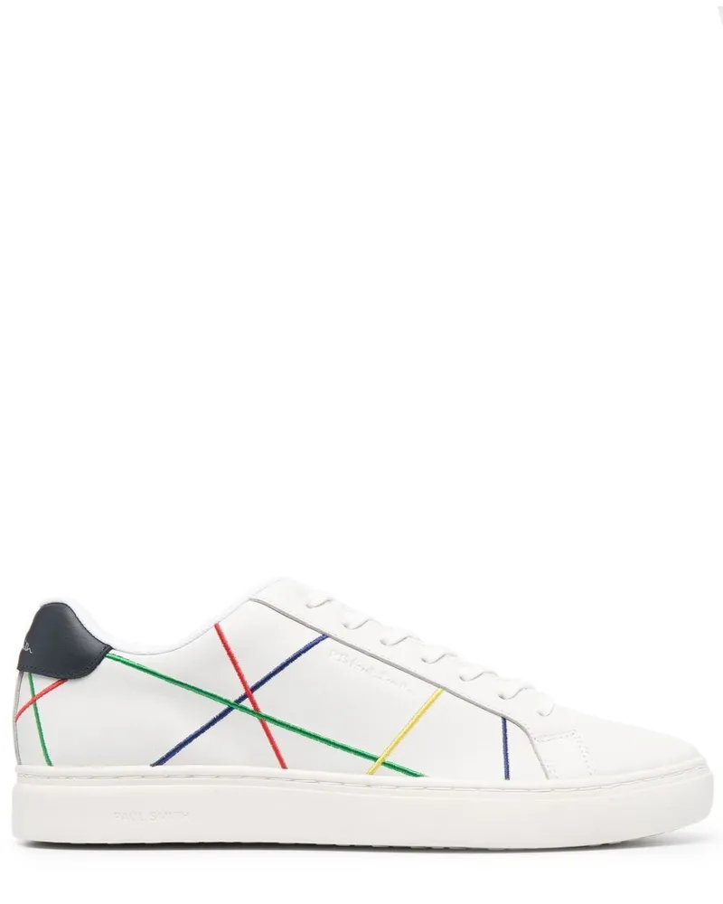 Paul Smith Sneakers in Colour-Block-Optik - Weiß Weiß