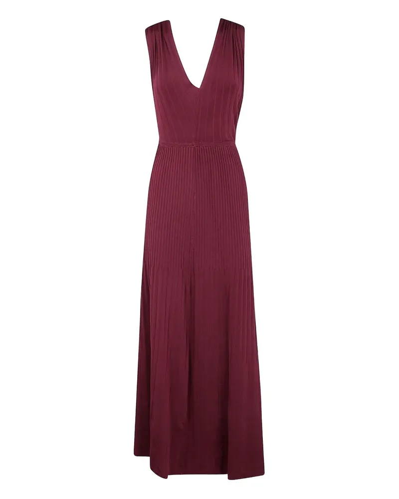 Twin-Set Maxikleid in Wickeloptik - Rot Rot