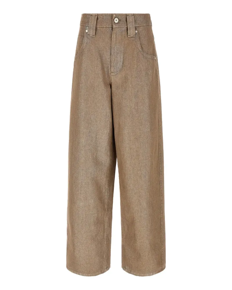 Brunello Cucinelli Baggy jeans - Braun Braun