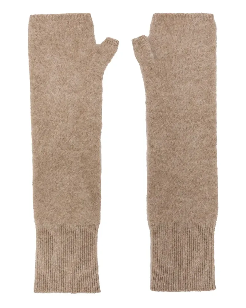 Seventy fingerless gloves - Nude Nude