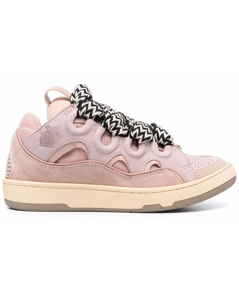 Lanvin Curb Sneakers - Rosa Rosa