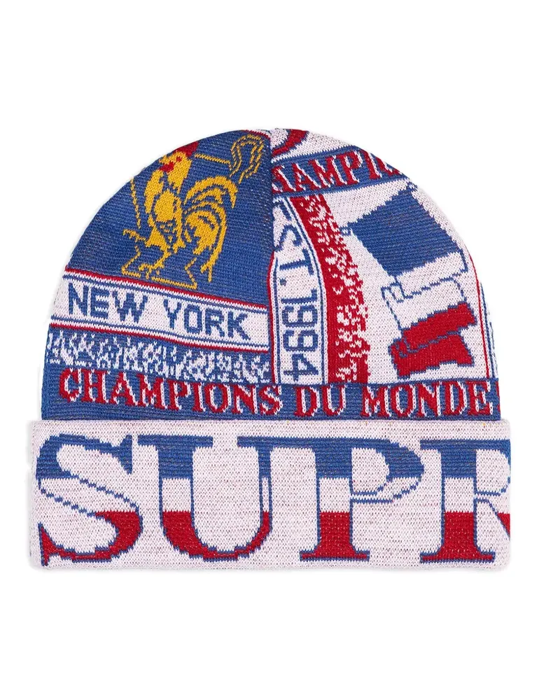 Supreme Being Scarf Beanie - Weiß Weiß
