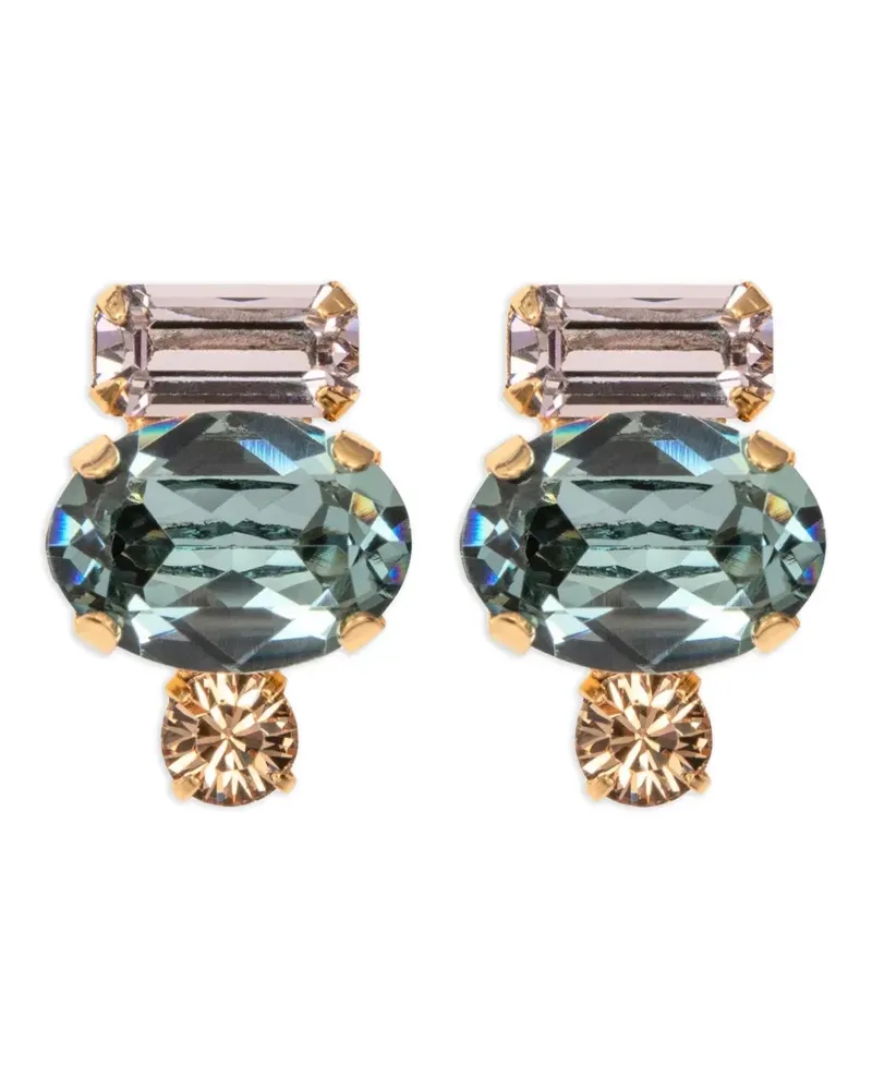 Jennifer Behr Ovale Cleo Ohrringe - Gold Gold