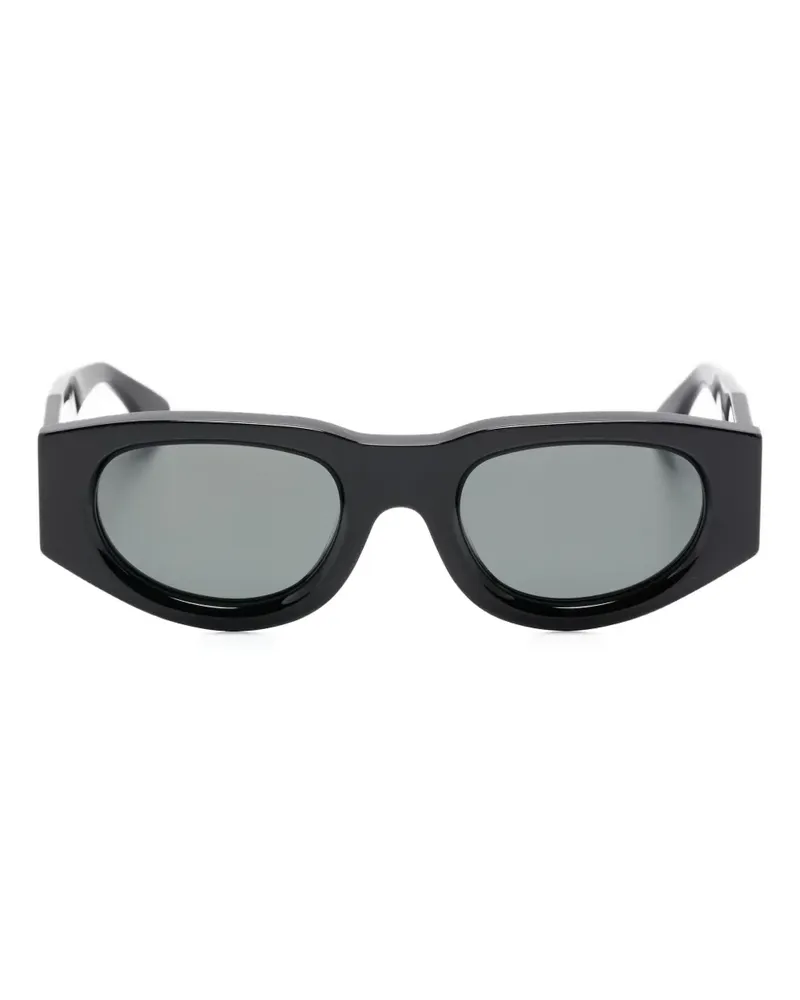Thierry Lasry Dopamy Sonnenbrille mit geometrischem Gestell - 101 BLACK 101
