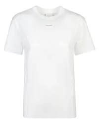 Calvin Klein T-Shirt mit Logo-Print Weiß