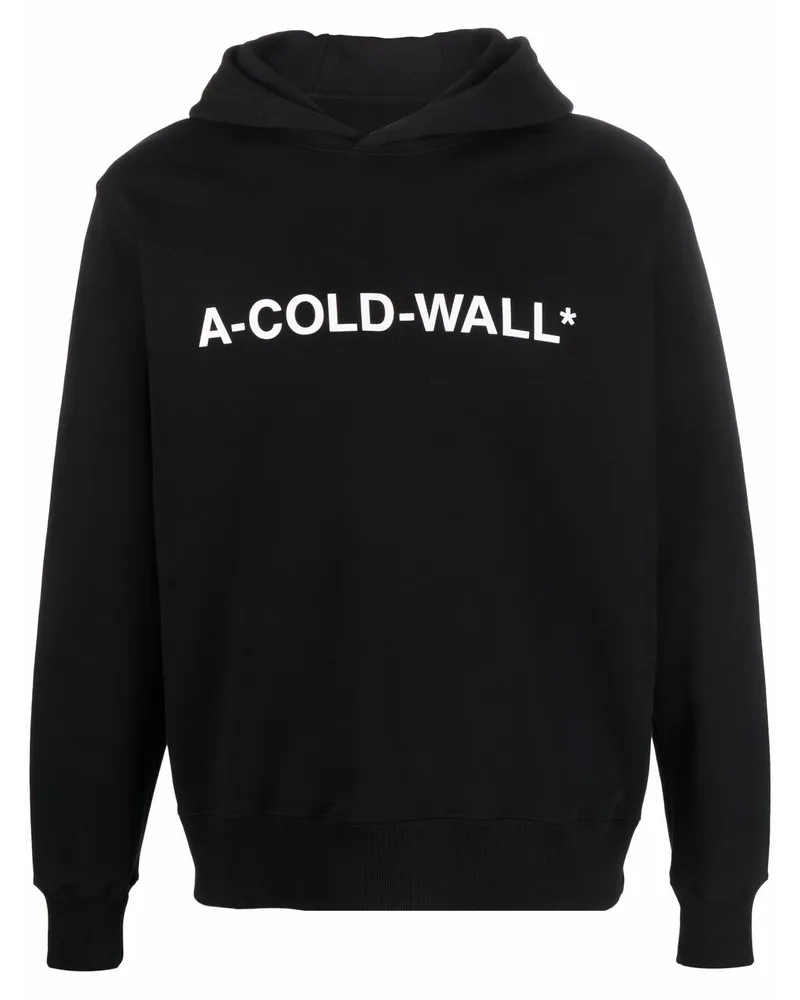 ACW* Hoodie mit Logo-Print Schwarz