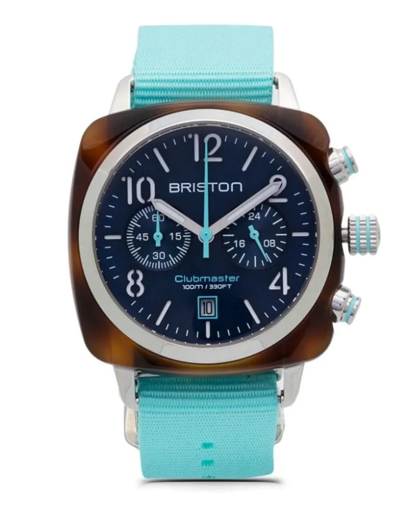 BRISTON Clubmaster Classic Summer Vibes 40mm Blau