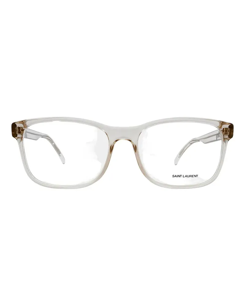 Saint Laurent square-frame glasses - Weiß Weiß
