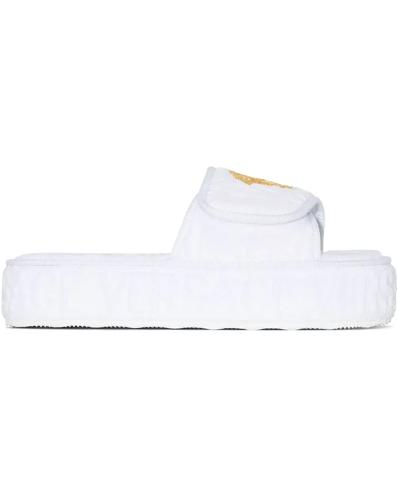 Versace Medusa Head Slipper - Weiß Weiß