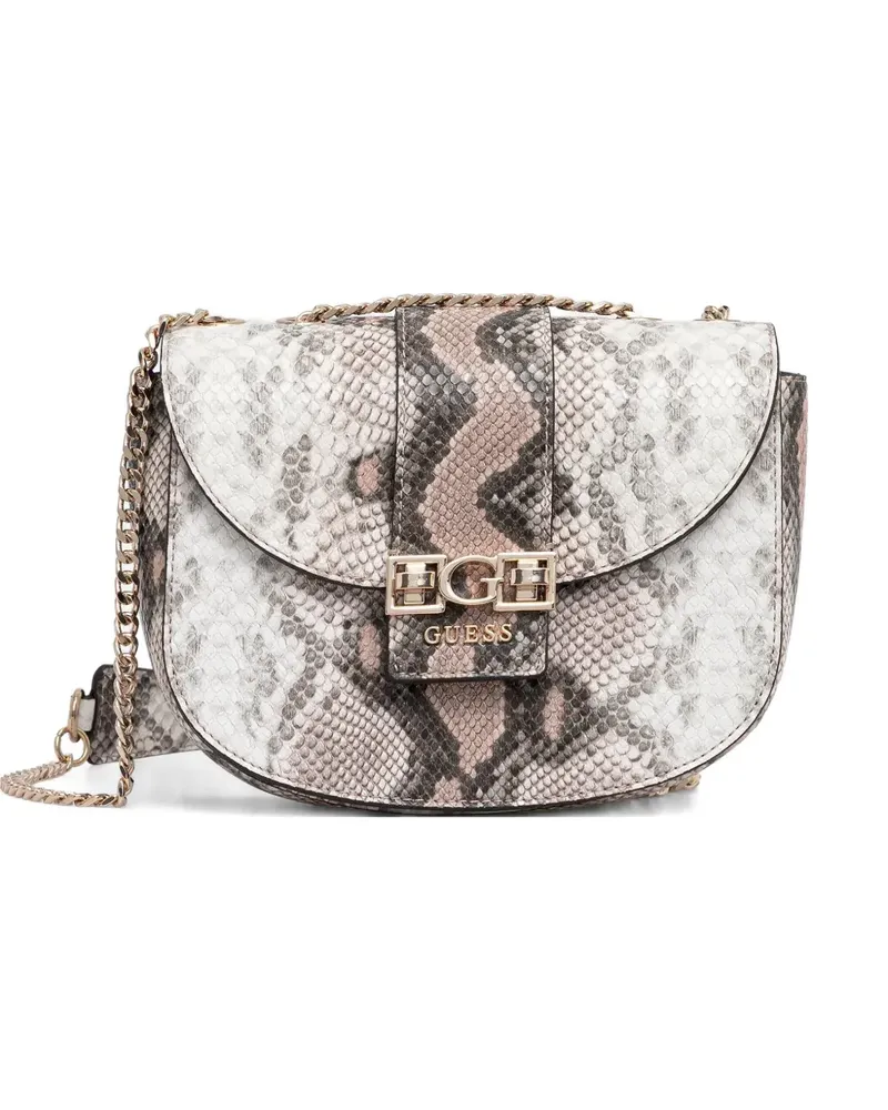 Guess chain-strap cross body bag - Nude Nude