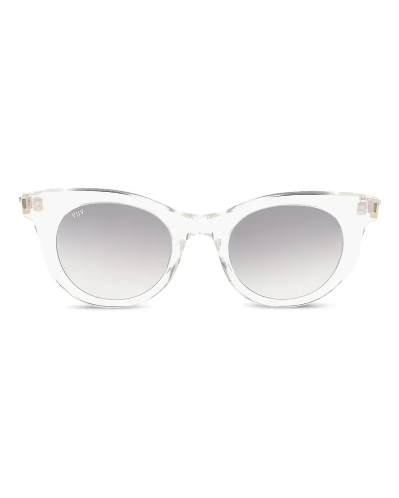 OAMC Sonnenbrille mit rundem Gestell - Nude Nude
