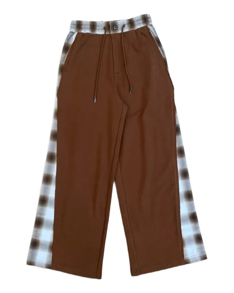 Feng Chen Wang elastic-waistband trousers - Braun Braun