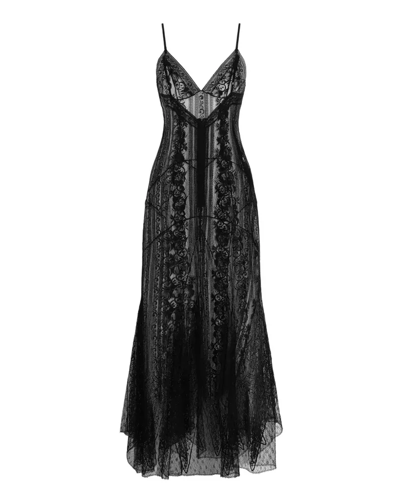 Dolce & Gabbana Kleid aus Chantilly-Spitze - Schwarz Schwarz