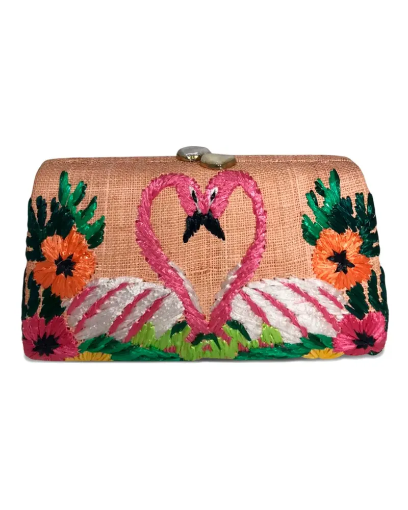 Serpui Mariah clutch bag - Nude Nude