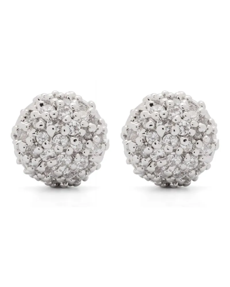 Eddie Borgo Pavé Dome earrings - Silber Silber