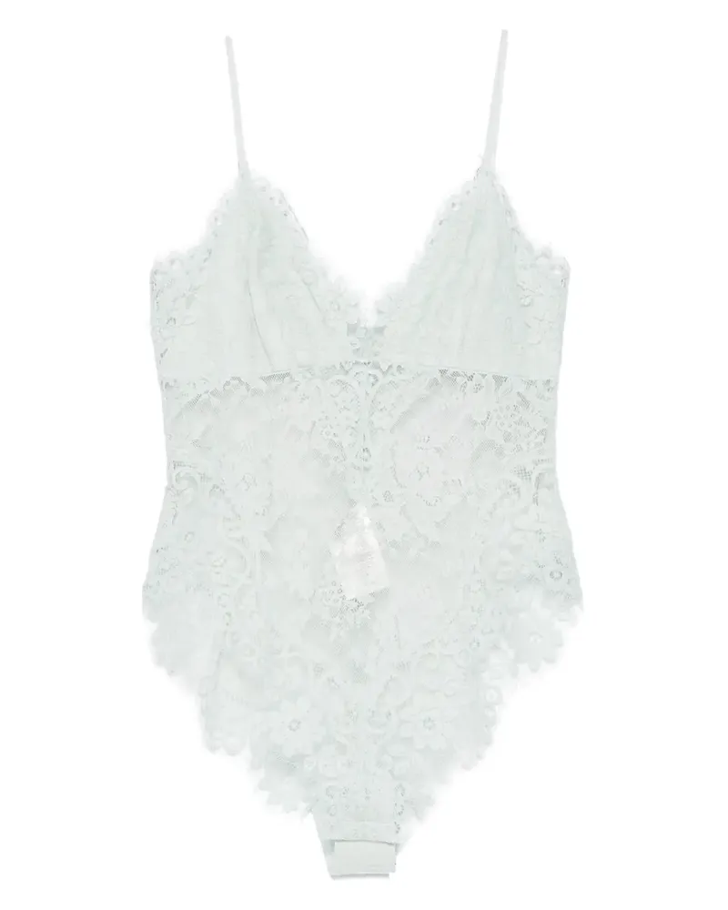Zimmermann Lace Teddy Body - Grün Grün