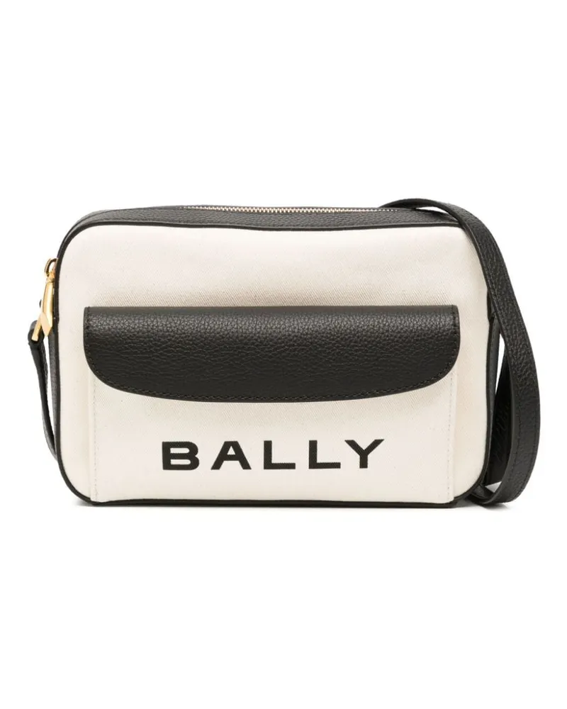 Bally Umhängetasche mit Logo-Print - Braun Braun