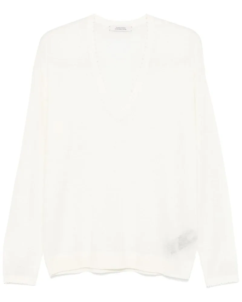 Dorothee Schumacher Delicate Statements Pullover - Weiß Weiß