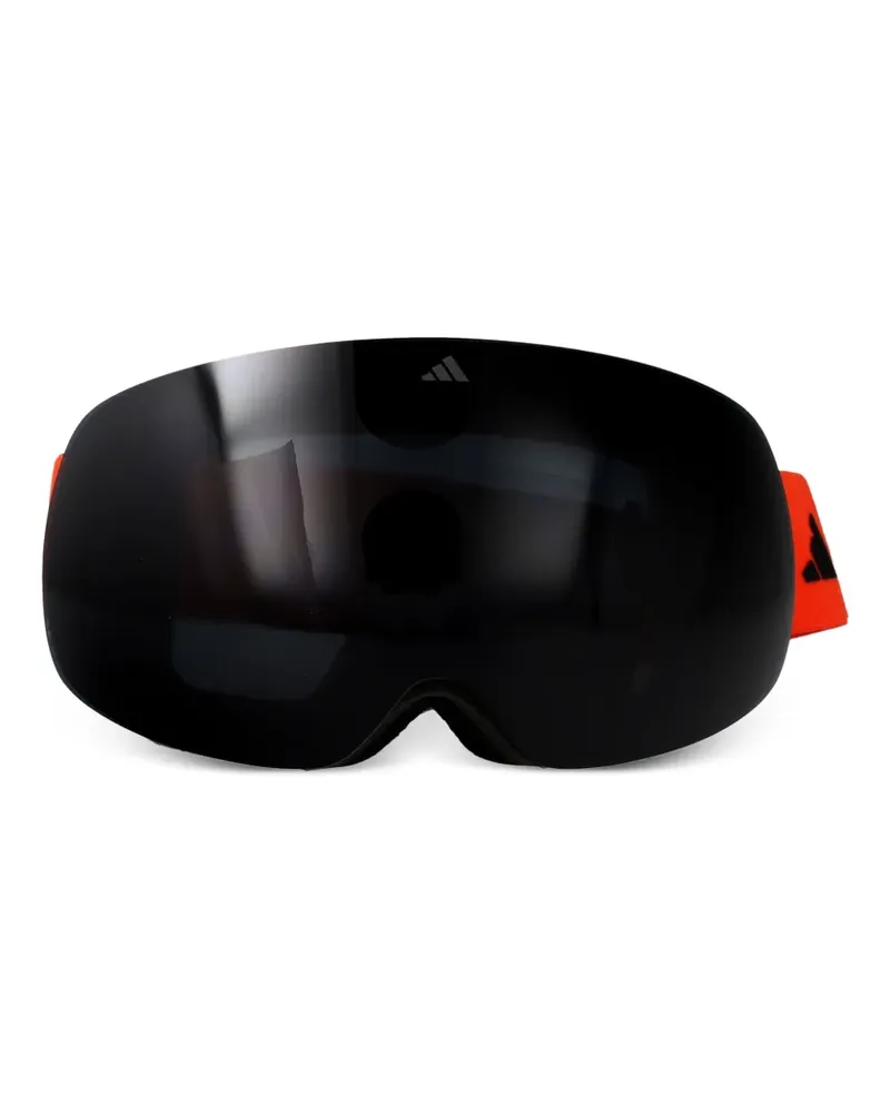 adidas Sonnenbrille mit Logo-Riemen - Schwarz Schwarz