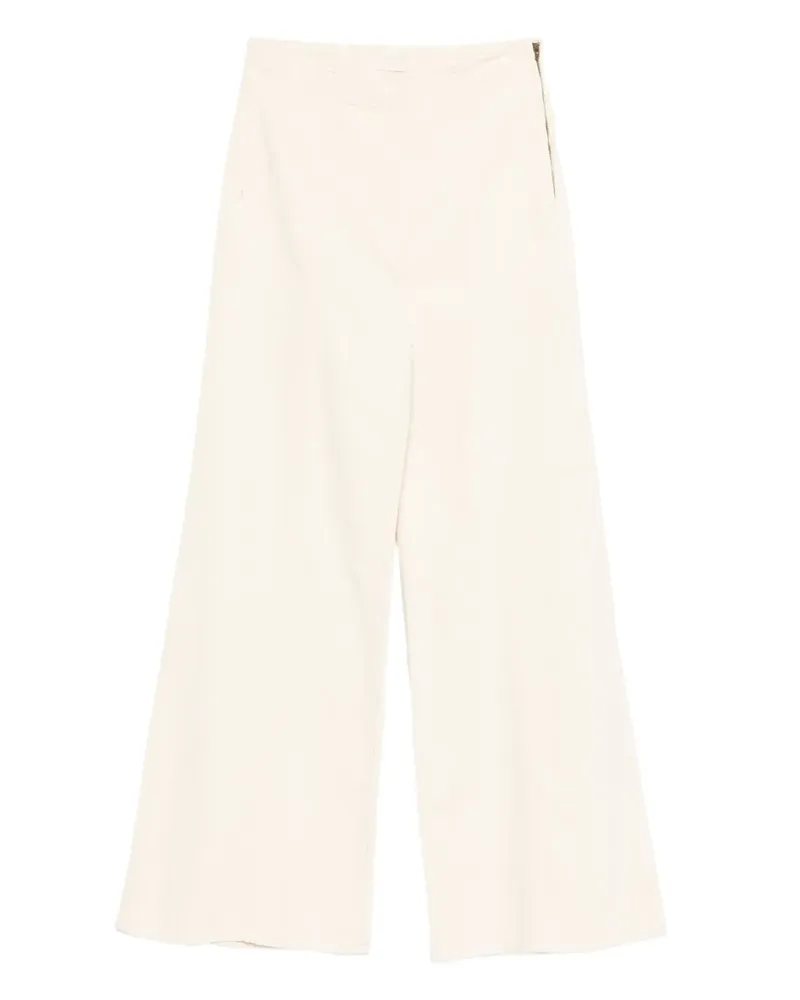 Ulla Johnson Hose mit weitem Bein - Gelb Gelb