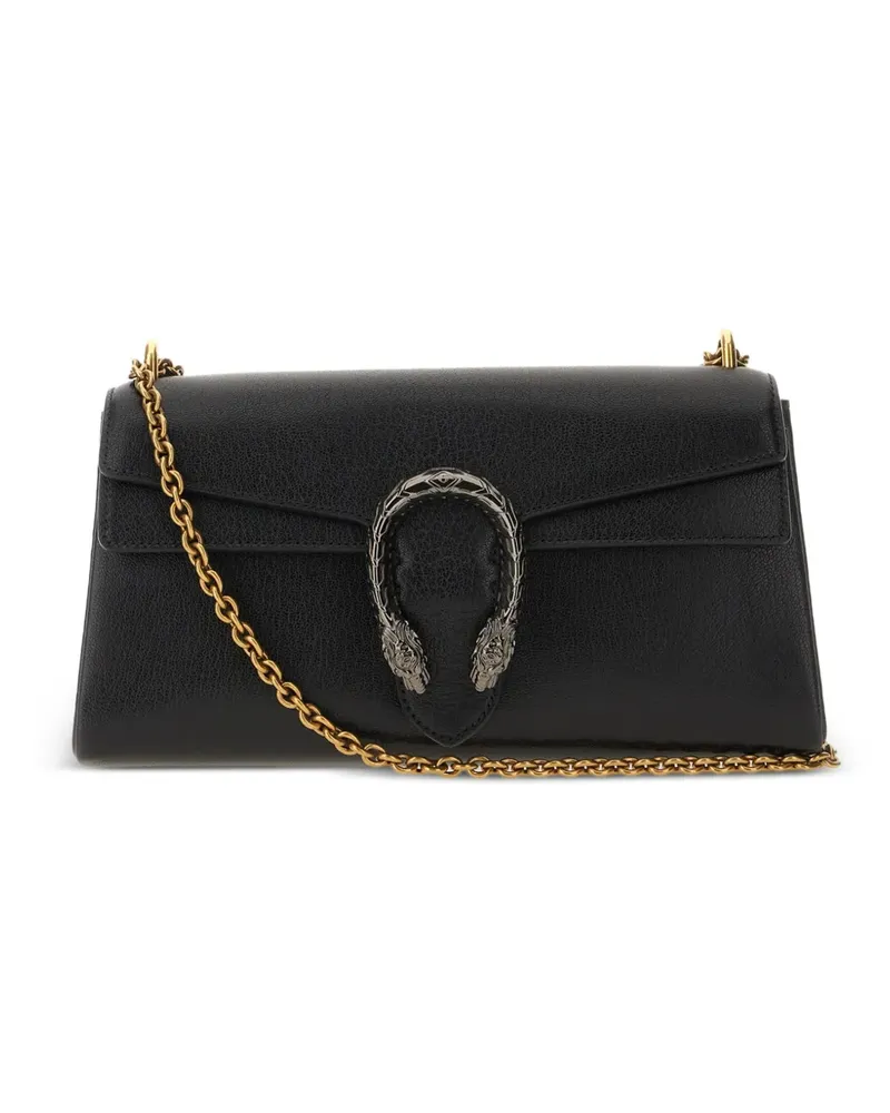 Gucci Mittelgroße Dionysus Schultertasche - Schwarz Schwarz