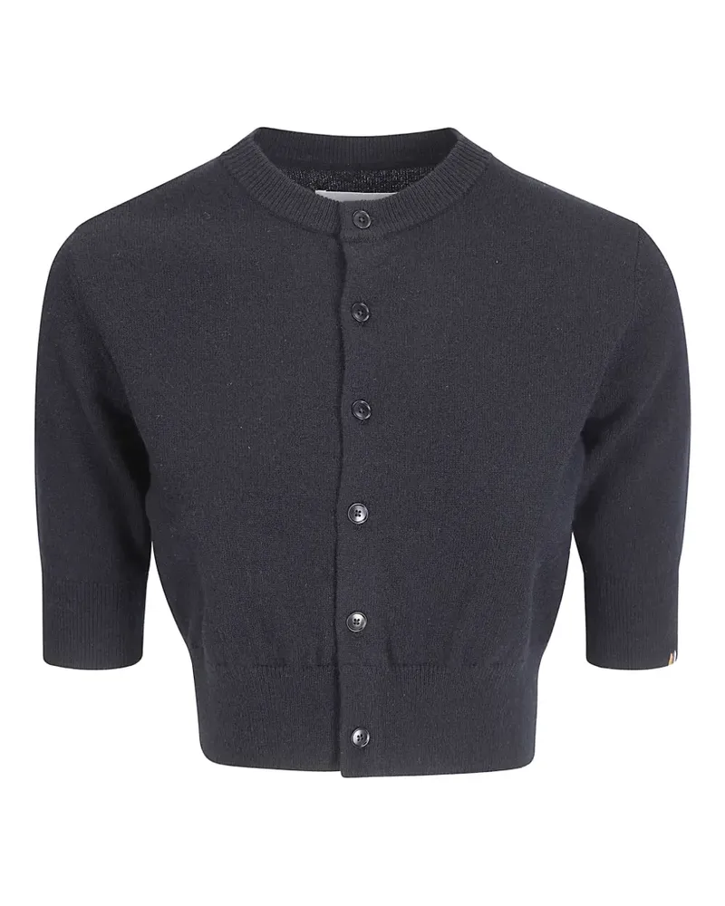 extreme cashmere button cashmere cardigan - Blau Blau