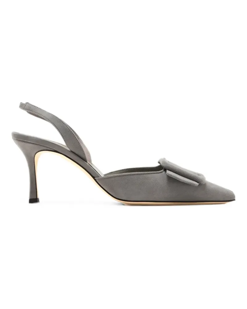 Manolo Blahnik Maysli slingback pumps - Grau Grau