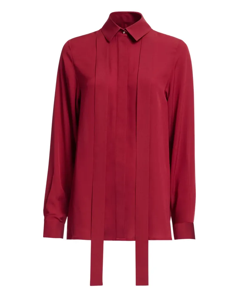 Elie Saab Hemd aus Seide - Rot Rot