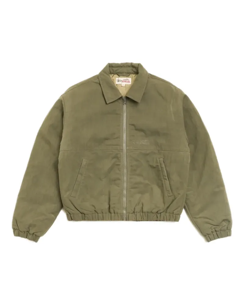 Stüssy Nyco collared work jacket - Grün Grün