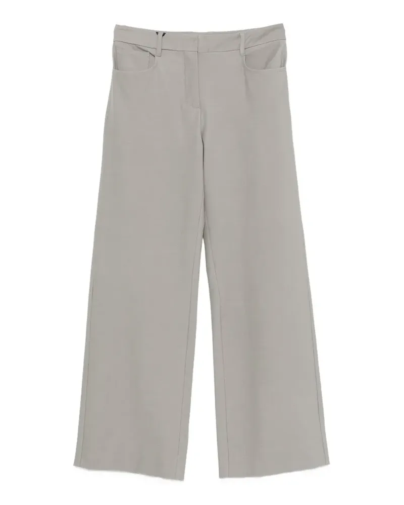 Max Mara straight-leg trousers - Grau Grau