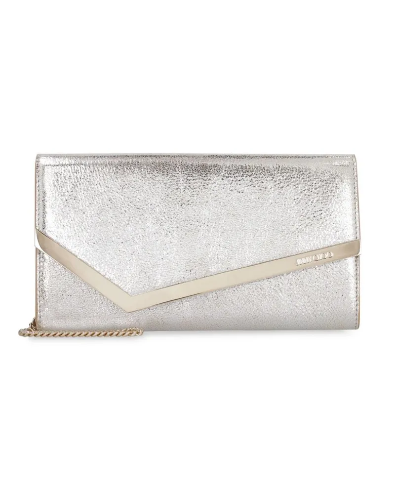 Jimmy Choo Emmie Clutch - Metallic Metallic
