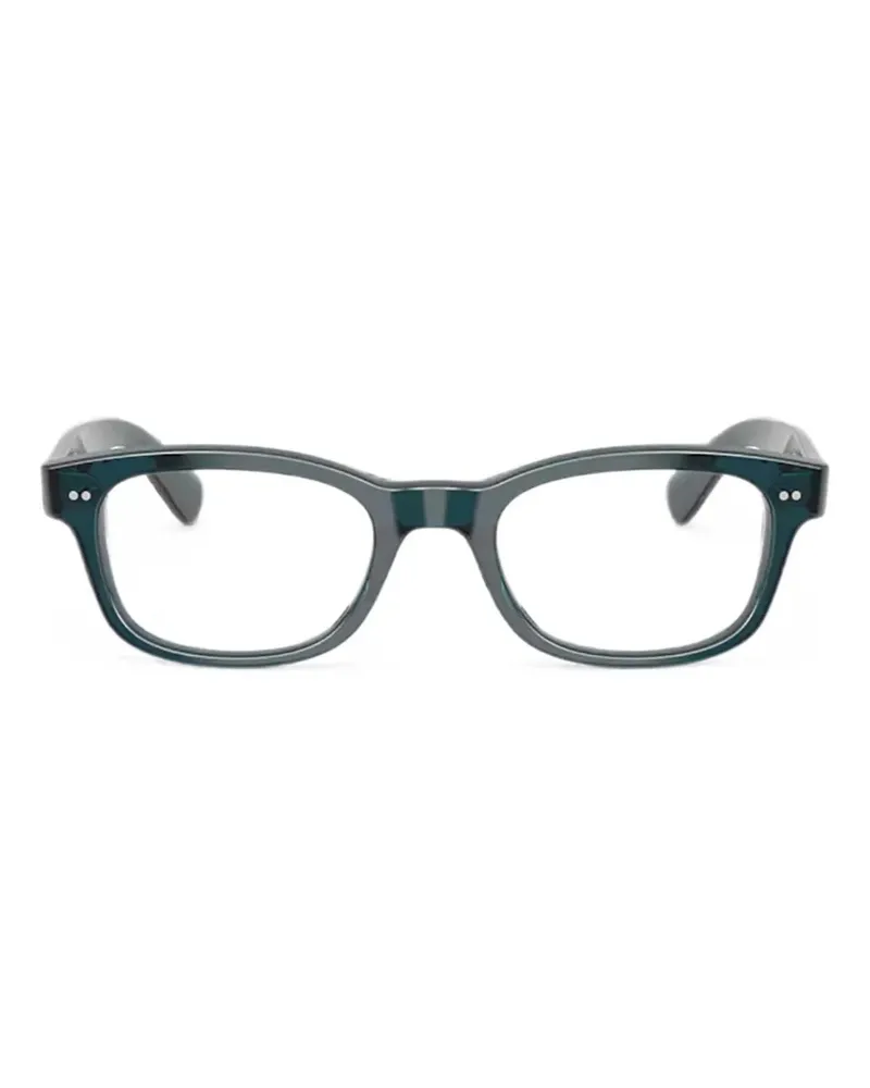 Oliver Peoples Tiello Brille mit eckigem Gestell - Grün Grün