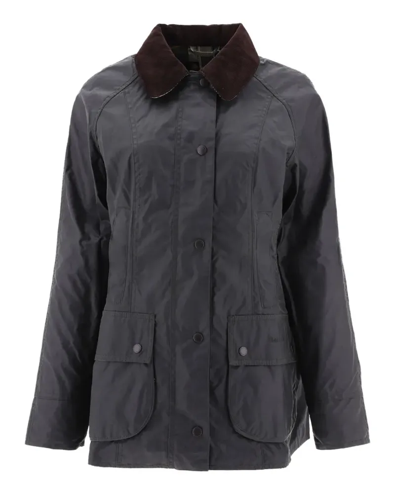 Barbour Bedale corduroy-collar jacket - Grün Grün