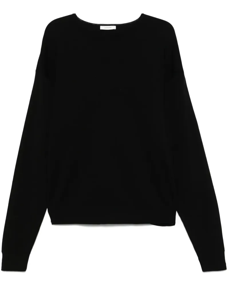 Christophe Lemaire Langärmeliger Pullover - Schwarz Schwarz