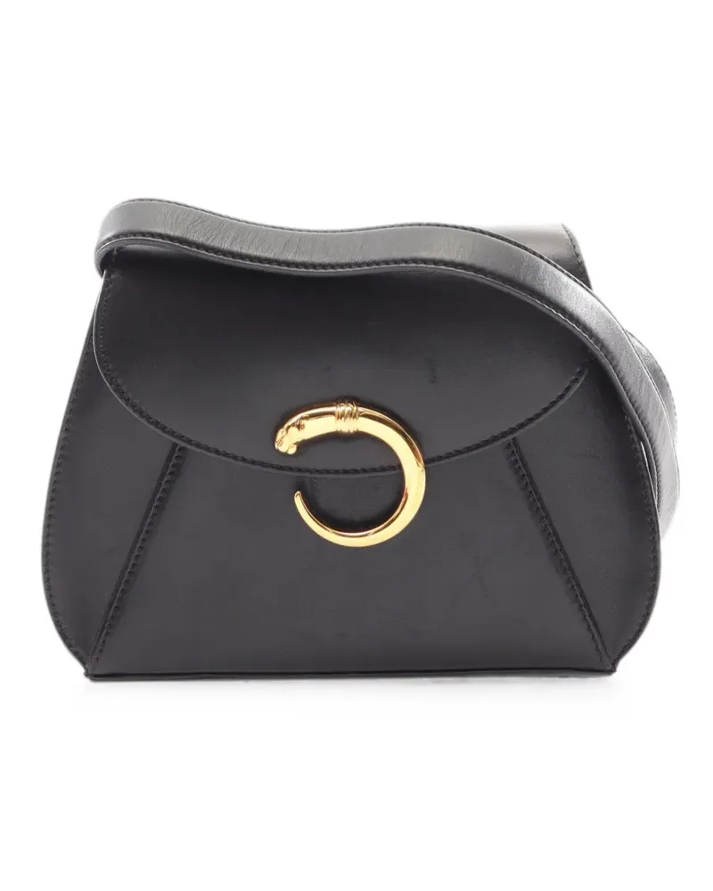 Cartier 2000s Panthère mini shoulder bag - Schwarz Schwarz