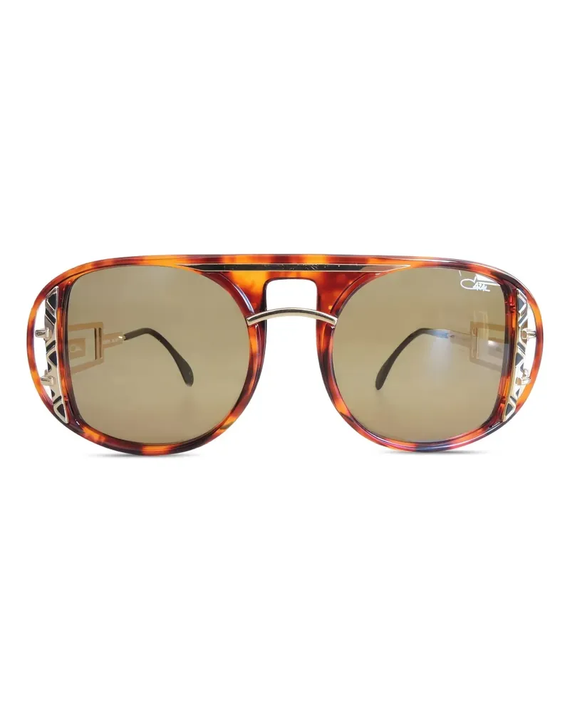 CAZAL Sonnenbrille mit geometrischem Gestell - Braun Braun