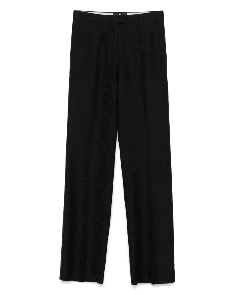 Etro Jacquard-Hose mit Paisley - Schwarz Schwarz