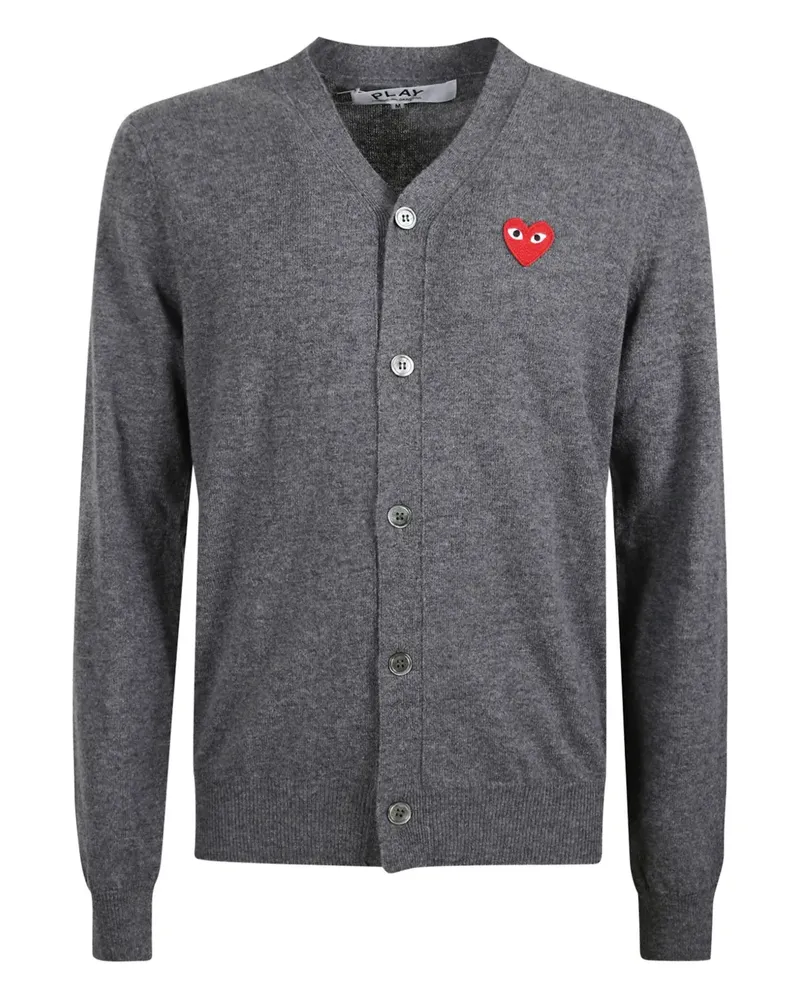 Comme des Garçons V-neck cardigan - Grau Grau