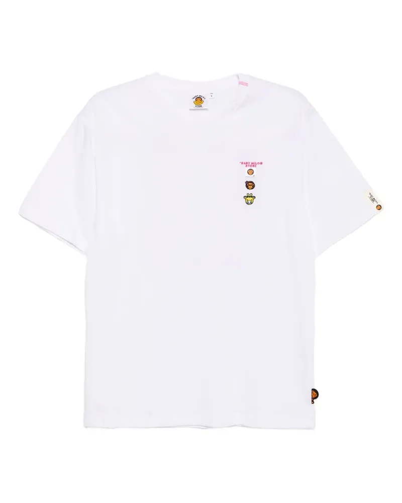 BAPE Klassisches T-Shirt - Weiß Weiß
