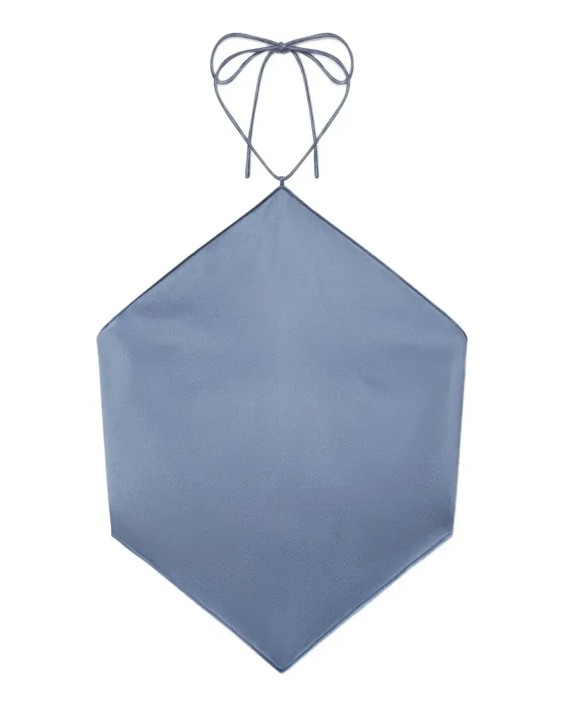 ÉTERNE Freya halterneck top - Blau Blau