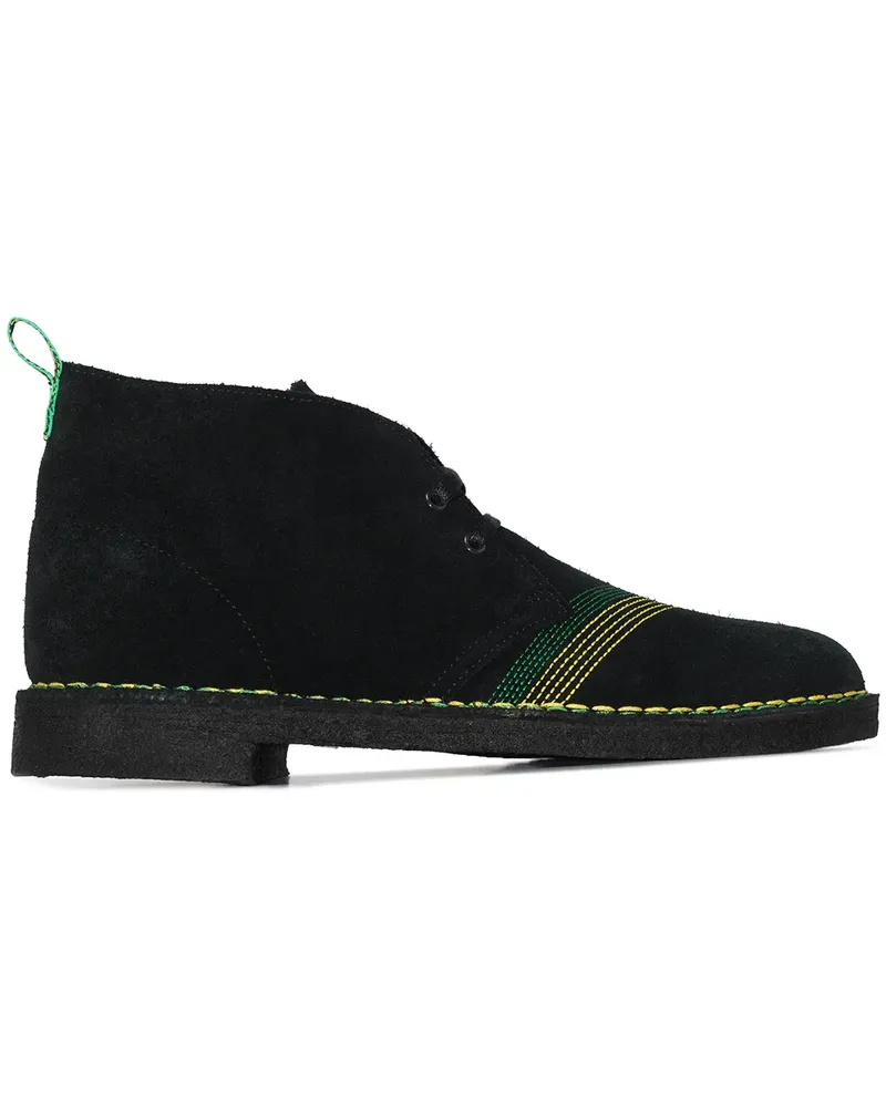 Clarks Jamaica Desert-Boots aus Wildleder - Schwarz Schwarz