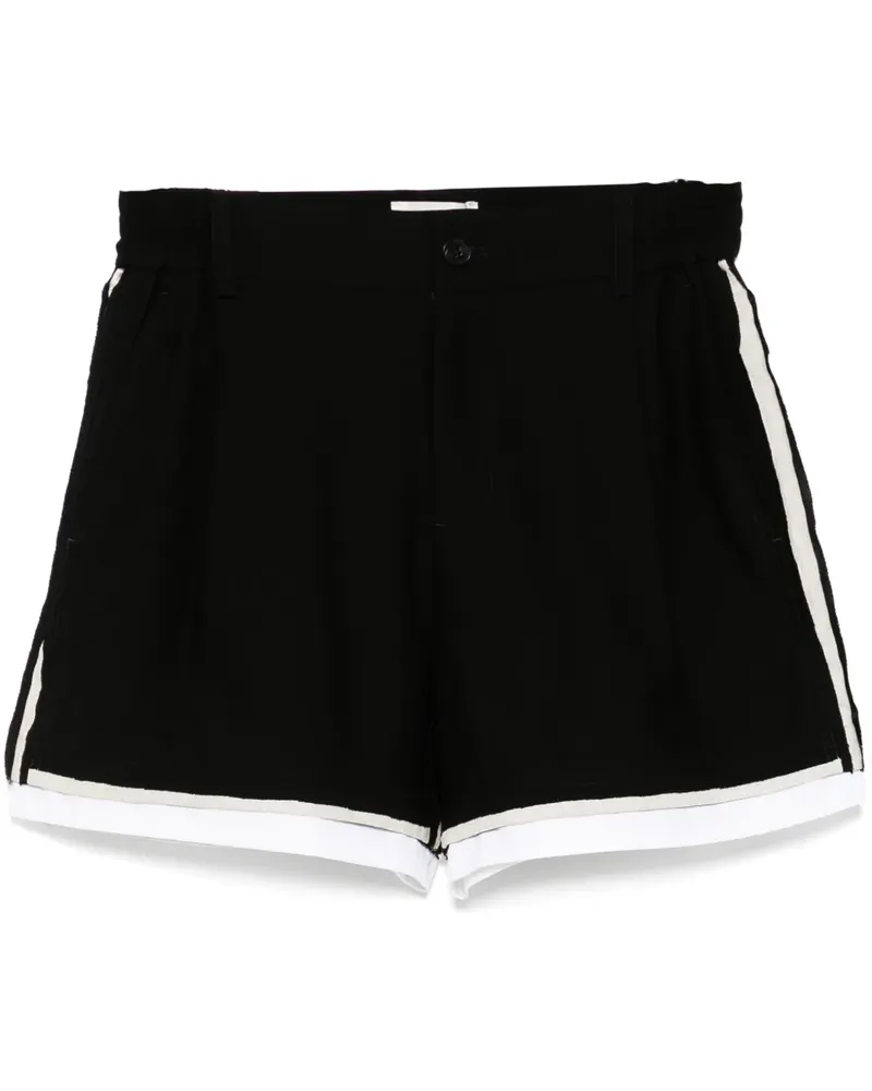 Feng Chen Wang Shorts mit Eingrifftaschen - Schwarz Schwarz