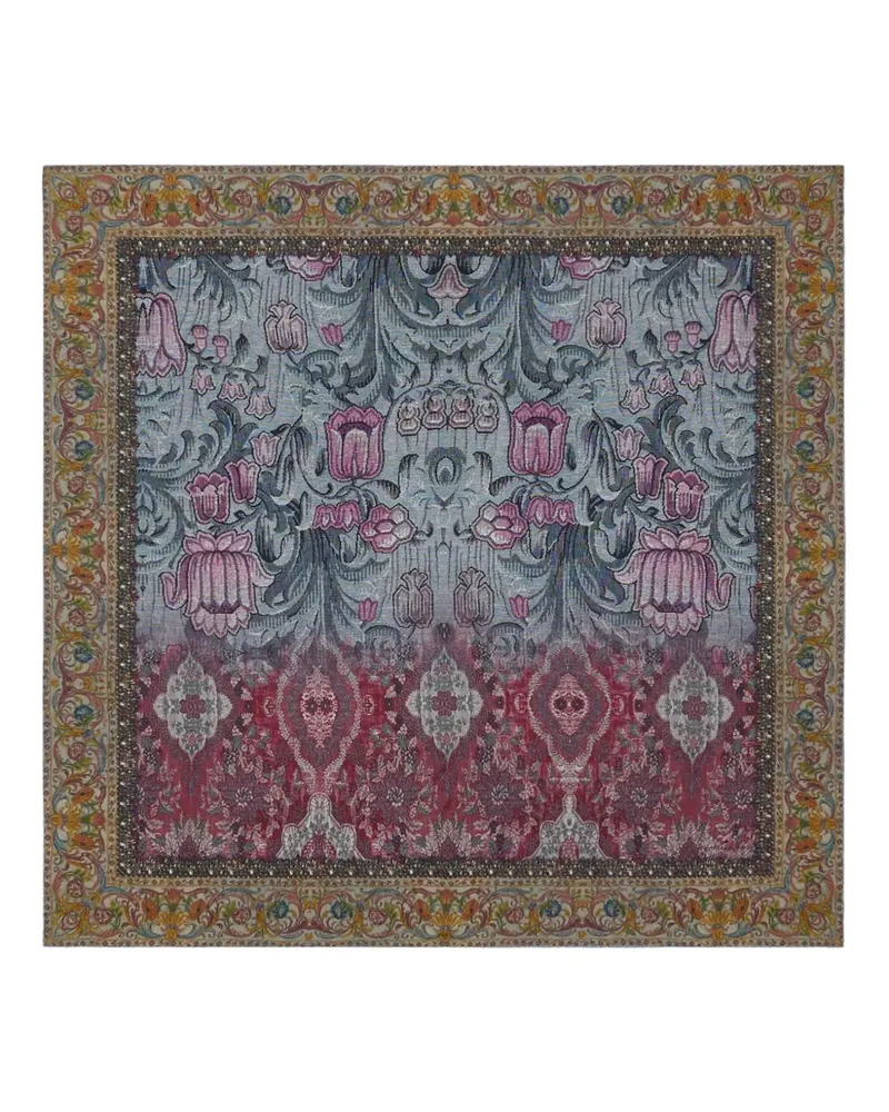 Pierre-Louis Mascia geometric-pattern scarf - Nude Nude